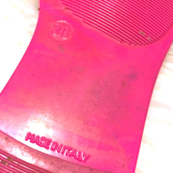 Missoni D’Orsay Peep Toe PVC Jelly Flats 🎀 - Picture 6 of 6